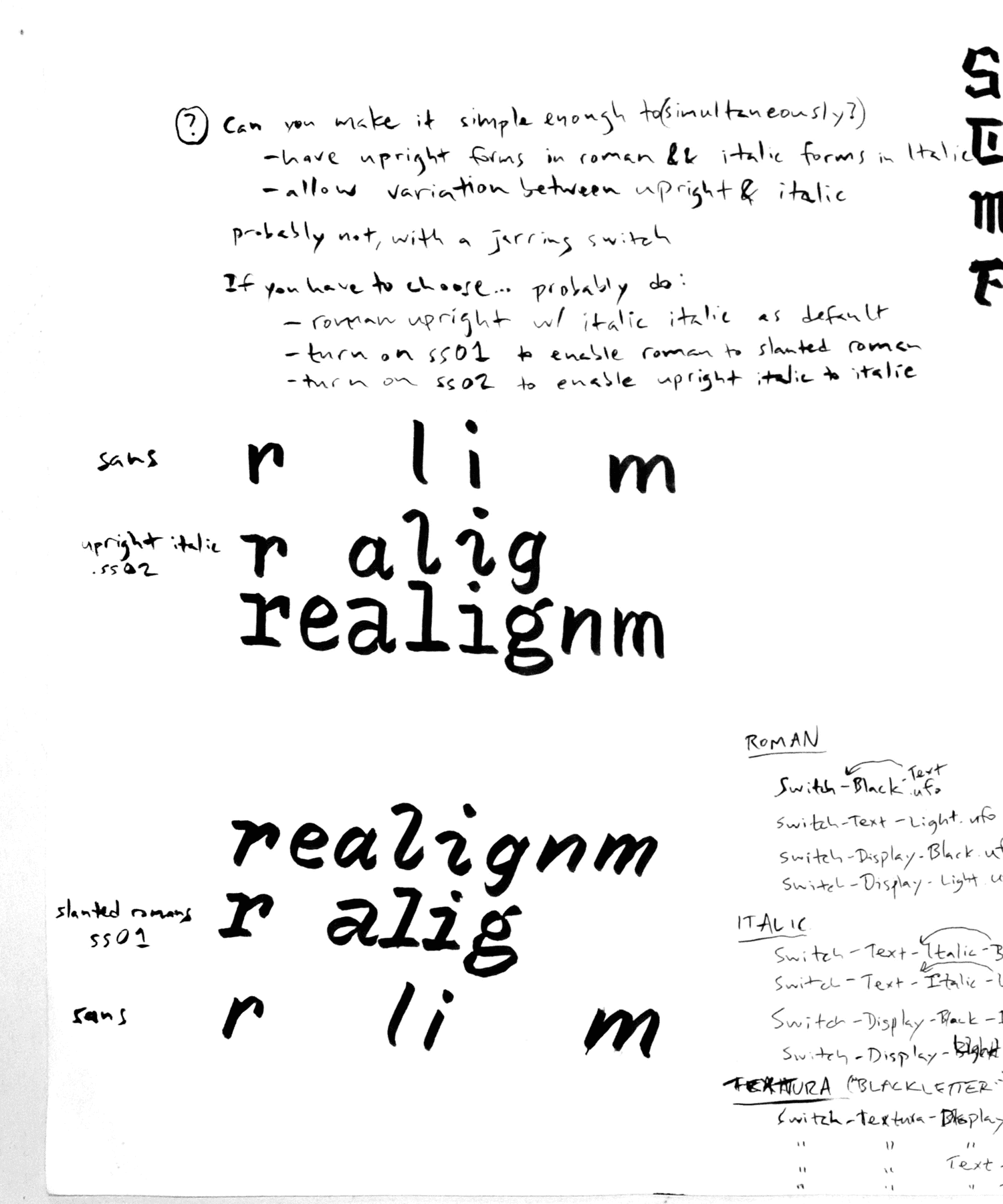 recursive process sketches 16