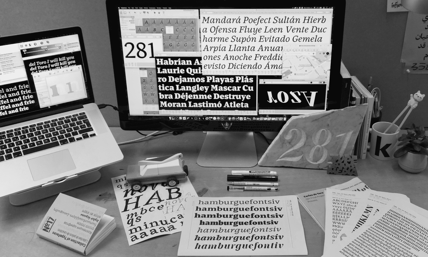 Azor Typeface - Carlos de Toro - Type and Media 2018