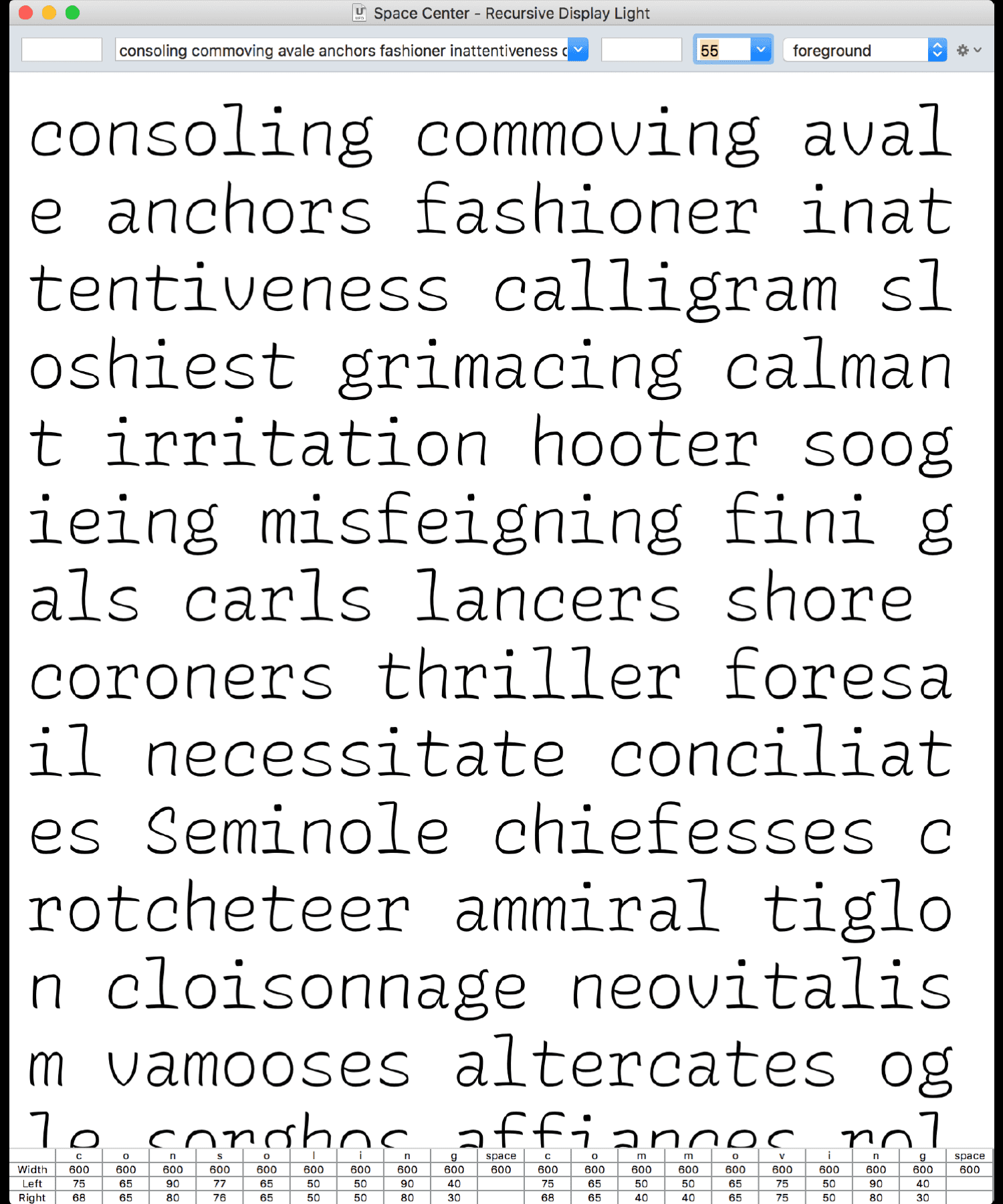 recursive mono - early version