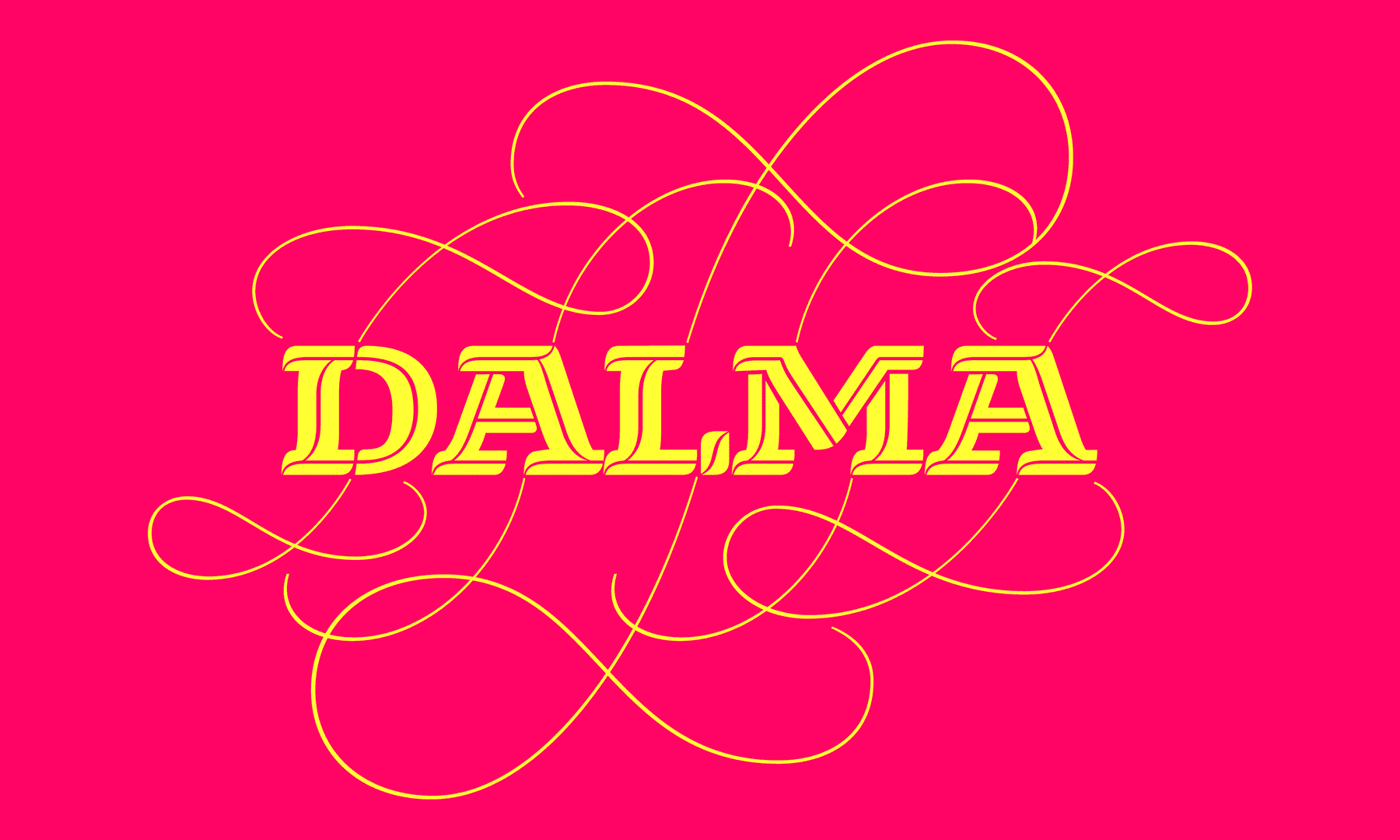 Dalma Typeface - Zrinka Buljubasic - Type and Media 2018