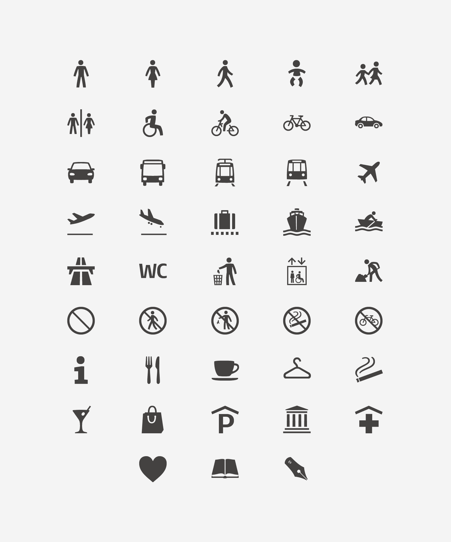 Entorno, pictograms