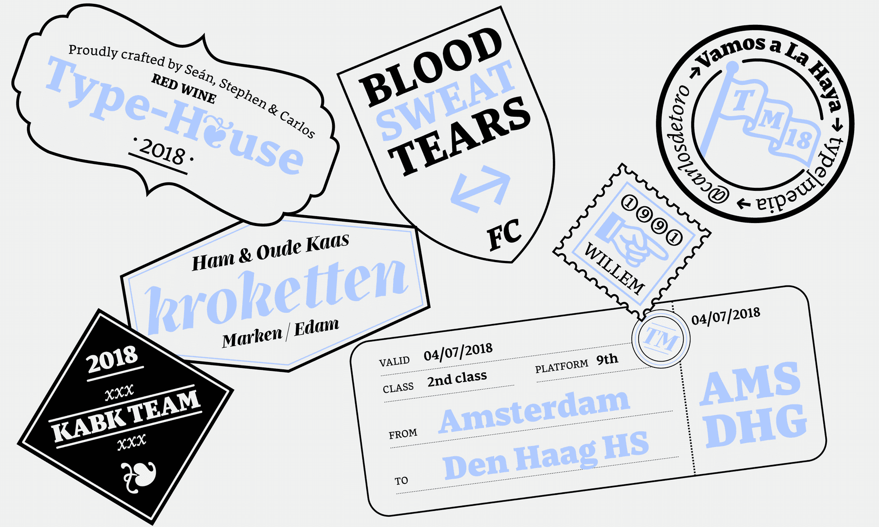 Azor Typeface - Carlos de Toro - Type and Media 2018