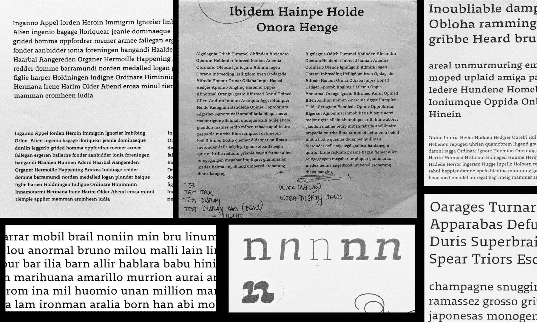 Dalma Typeface - Zrinka Buljubasic - Type and Media 2018