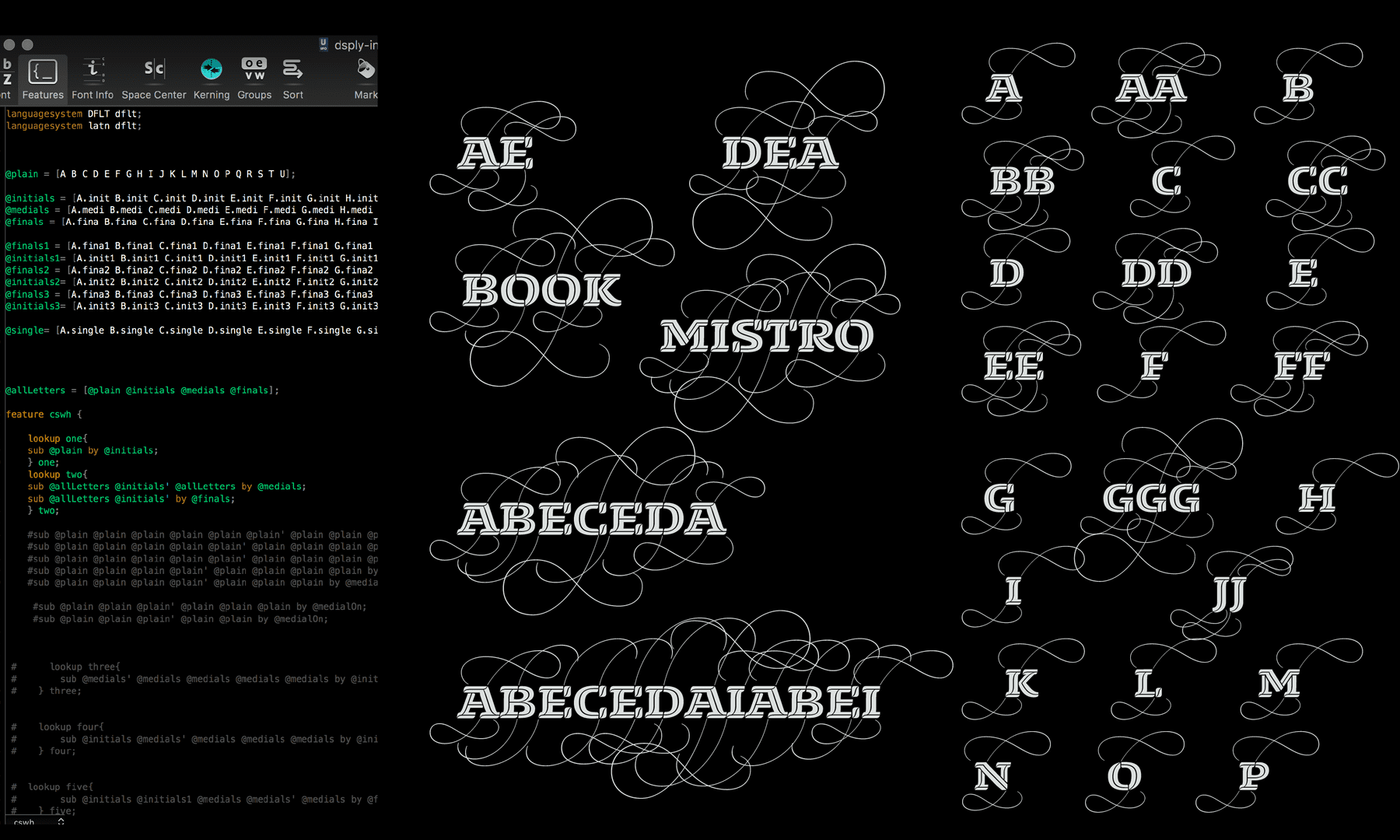 Dalma Typeface - Zrinka Buljubasic - Type and Media 2018