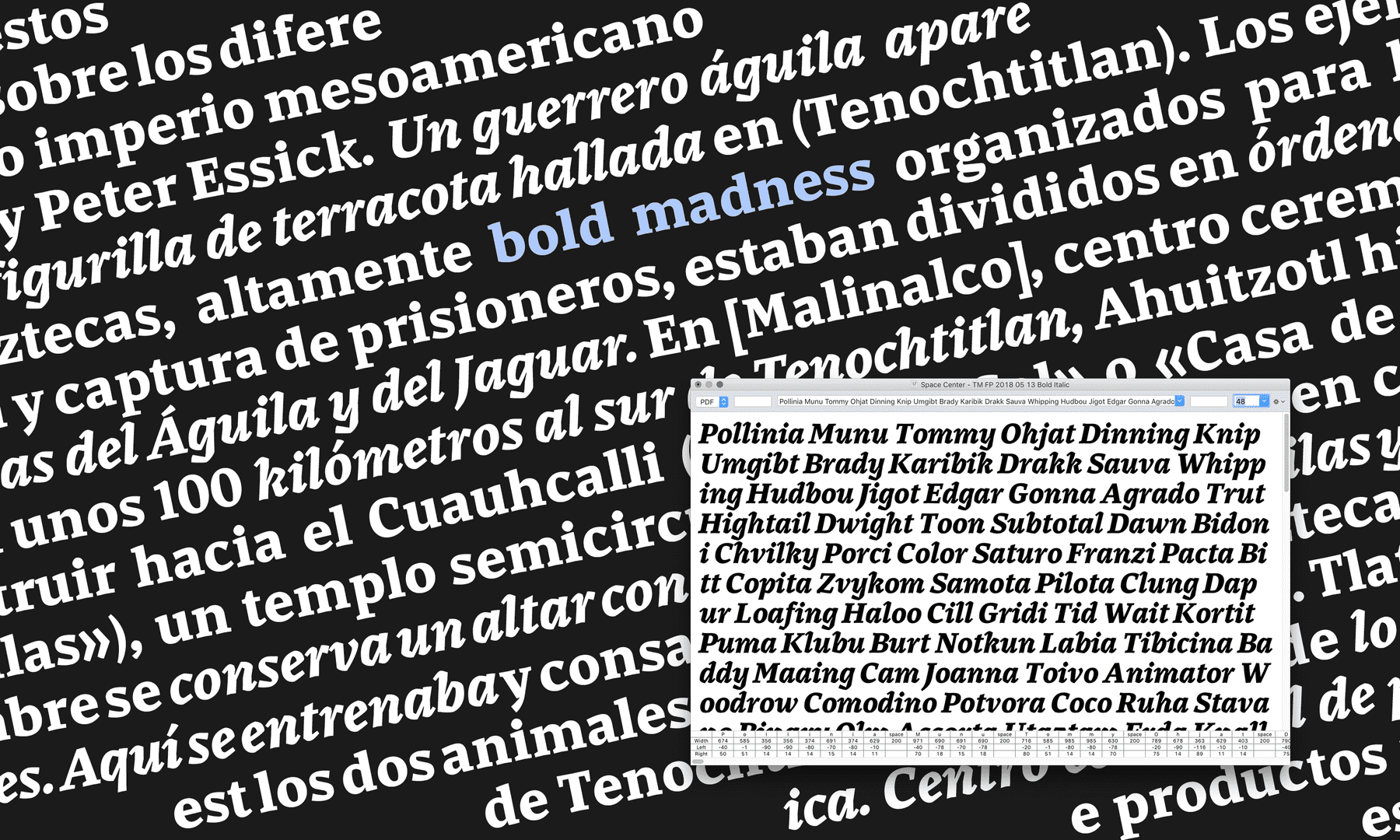 Azor Typeface - Carlos de Toro - Type and Media 2018