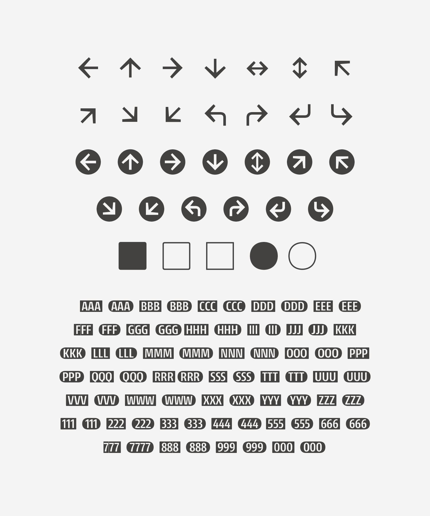 Entorno, arrows, enclosures and labels